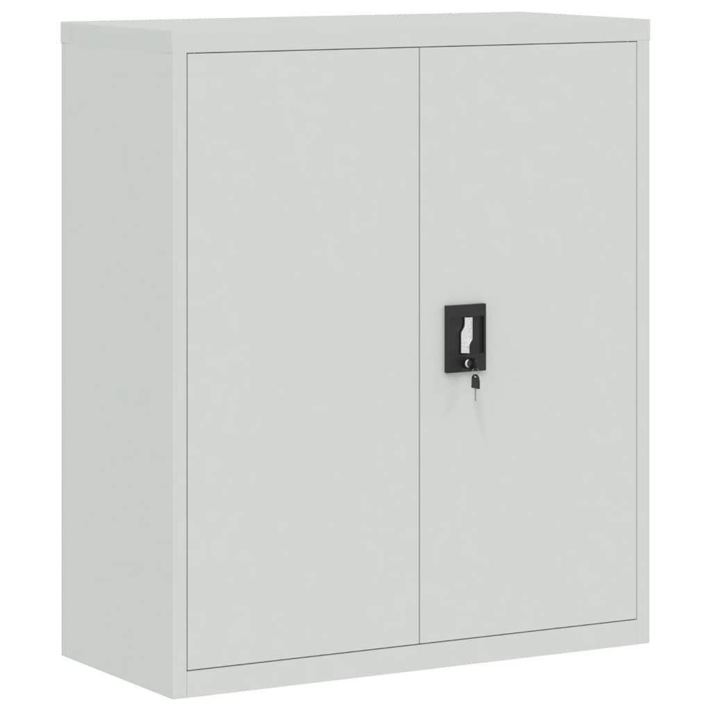 Classeur gris clair 90x40x105 cm acier - XIOS
