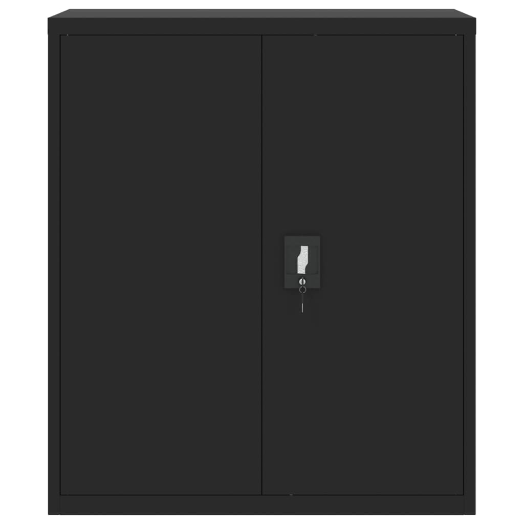 Classeur noir 90x40x105 cm acier
