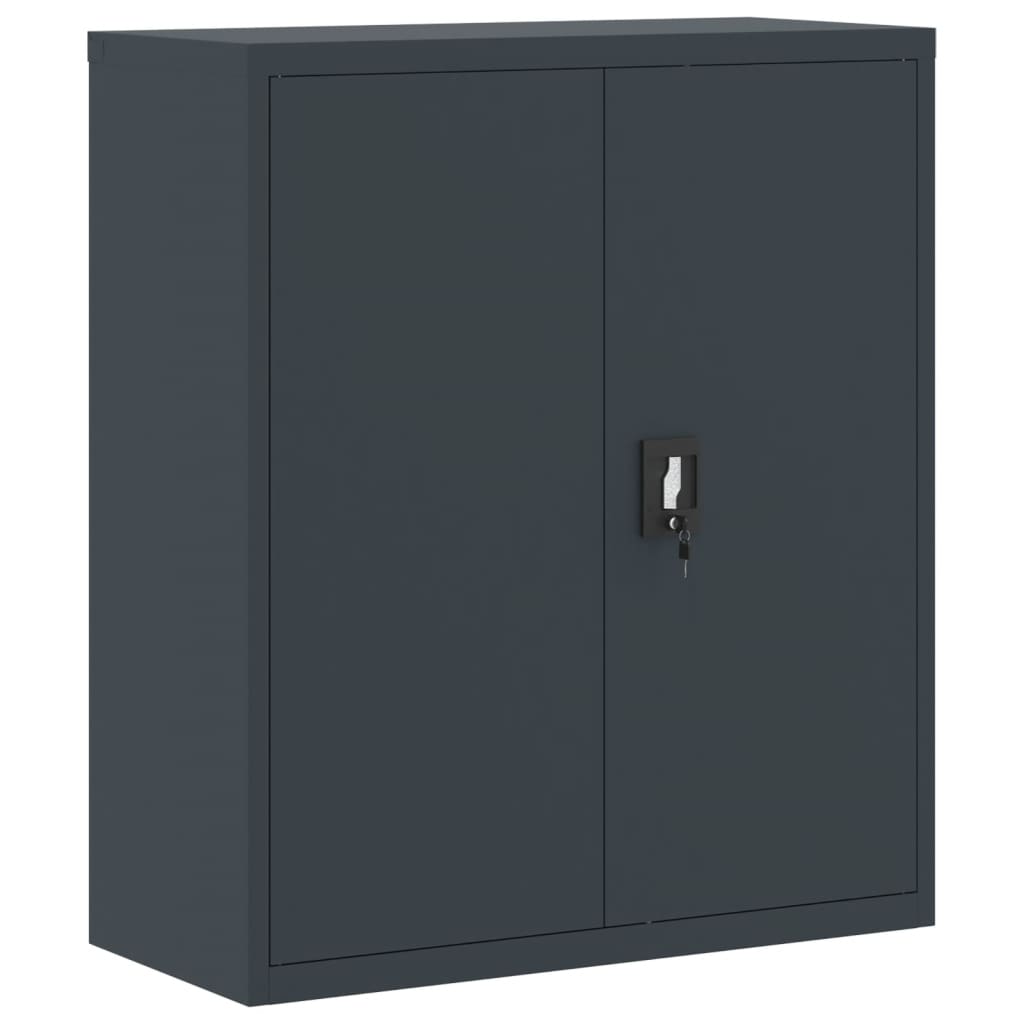 Classeur anthracite 90x40x105 cm acier