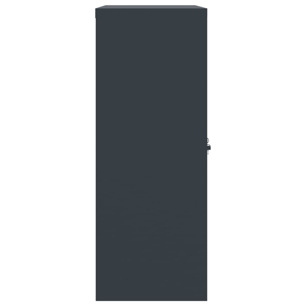 Classeur anthracite 90x40x105 cm acier - XIOS