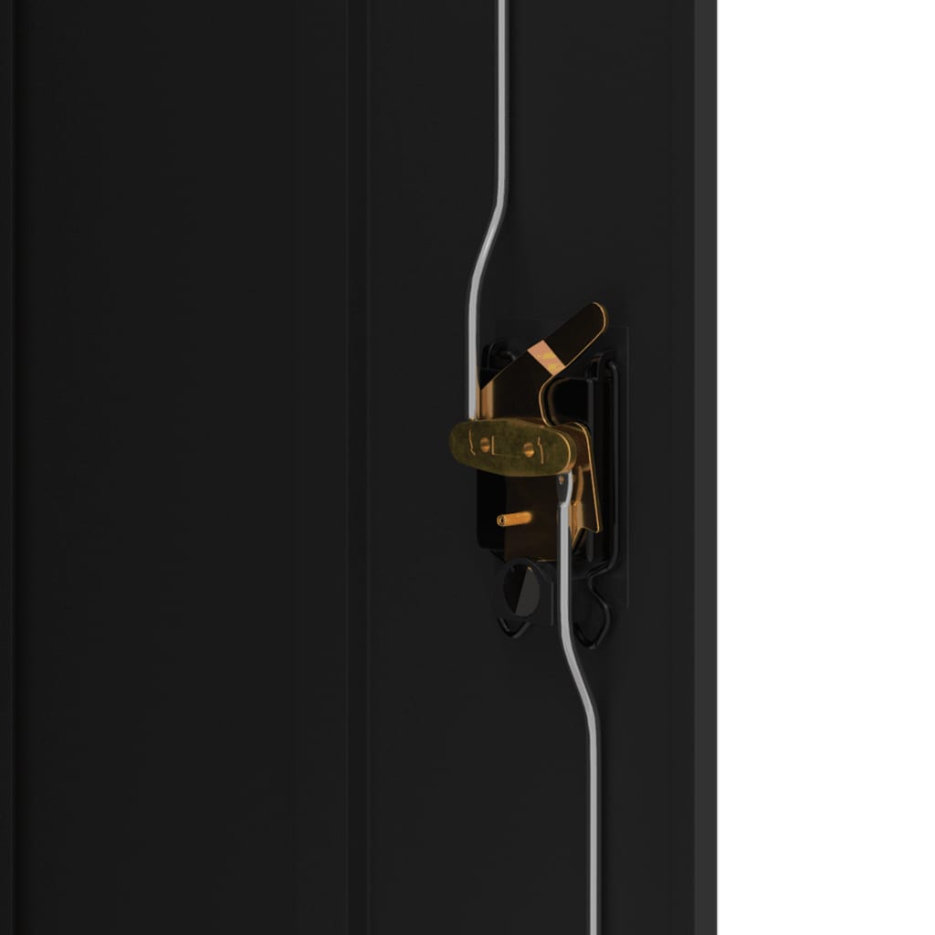 Classeur noir 90x40x140 cm acier - XIOS