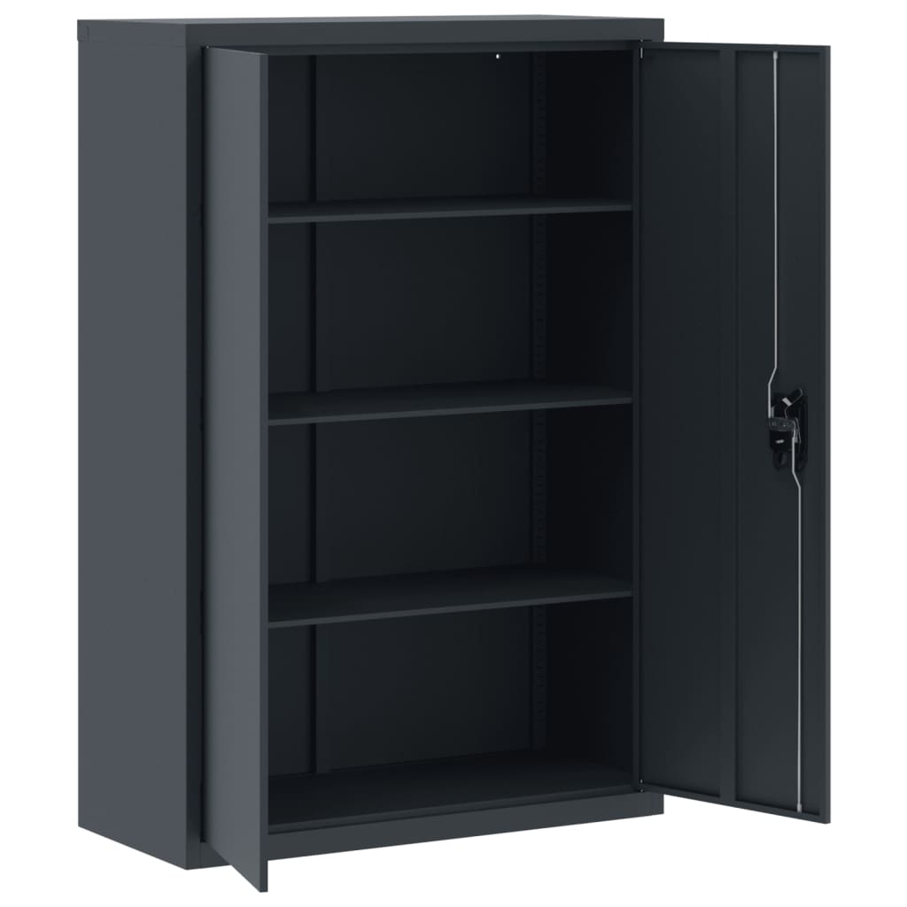 Classeur anthracite 90x40x140 cm acier - XIOS