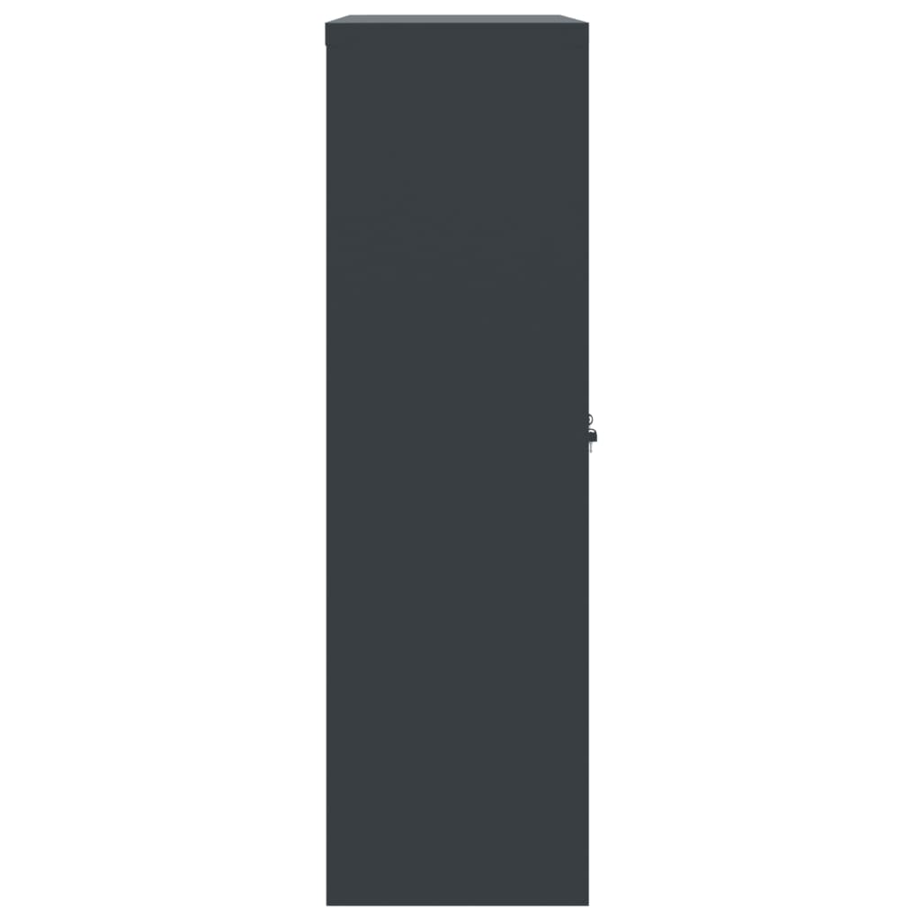 Classeur anthracite 90x40x140 cm acier - XIOS