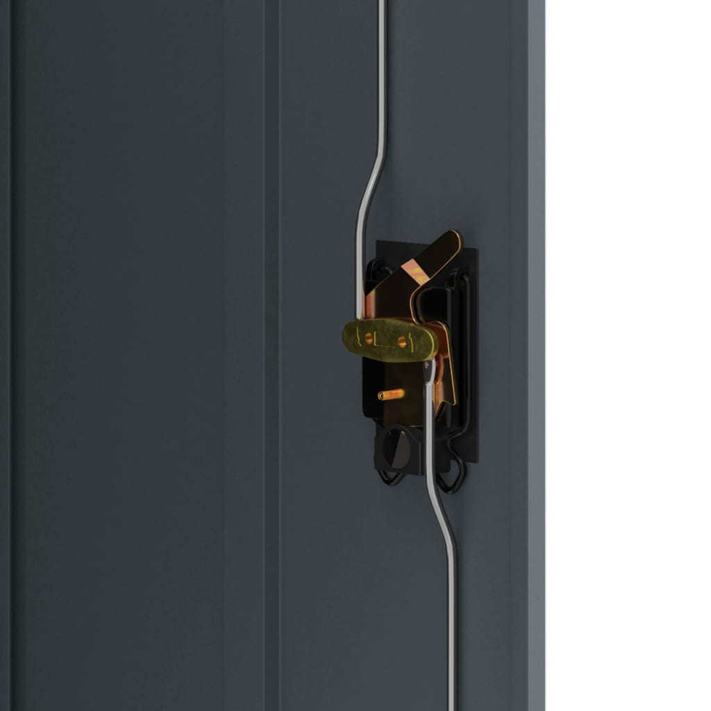 Classeur anthracite 90x40x140 cm acier - XIOS