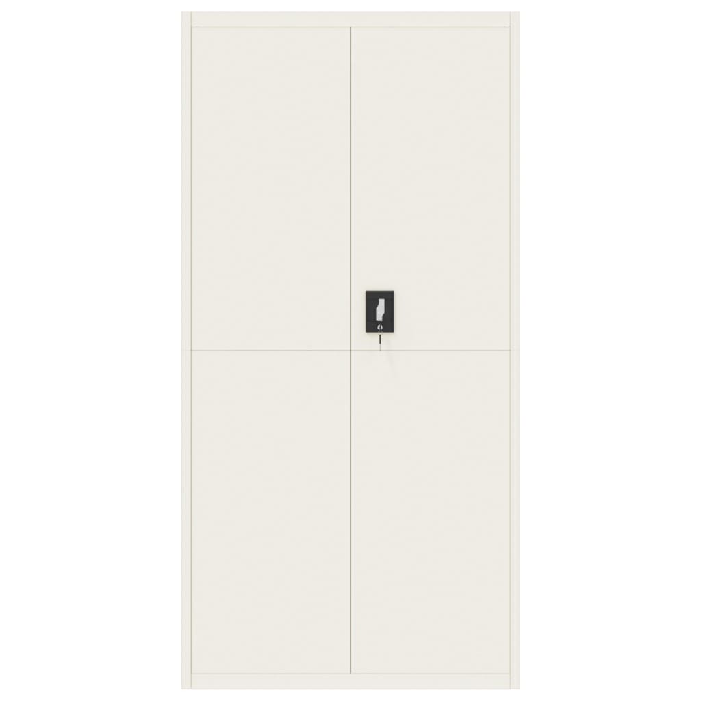 Classeur blanc 90x40x180 cm acier - XIOS