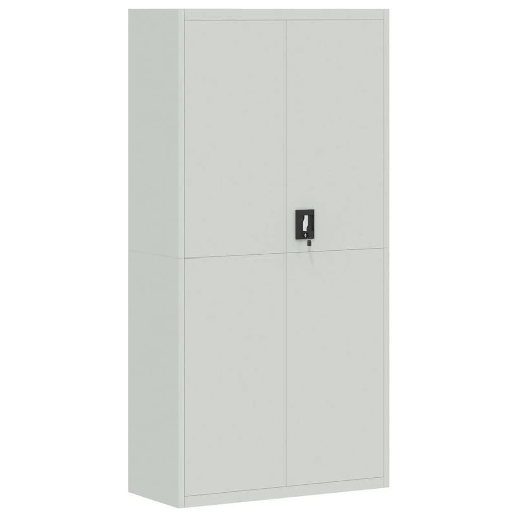 Classeur gris clair 90x40x180 cm acier - XIOS