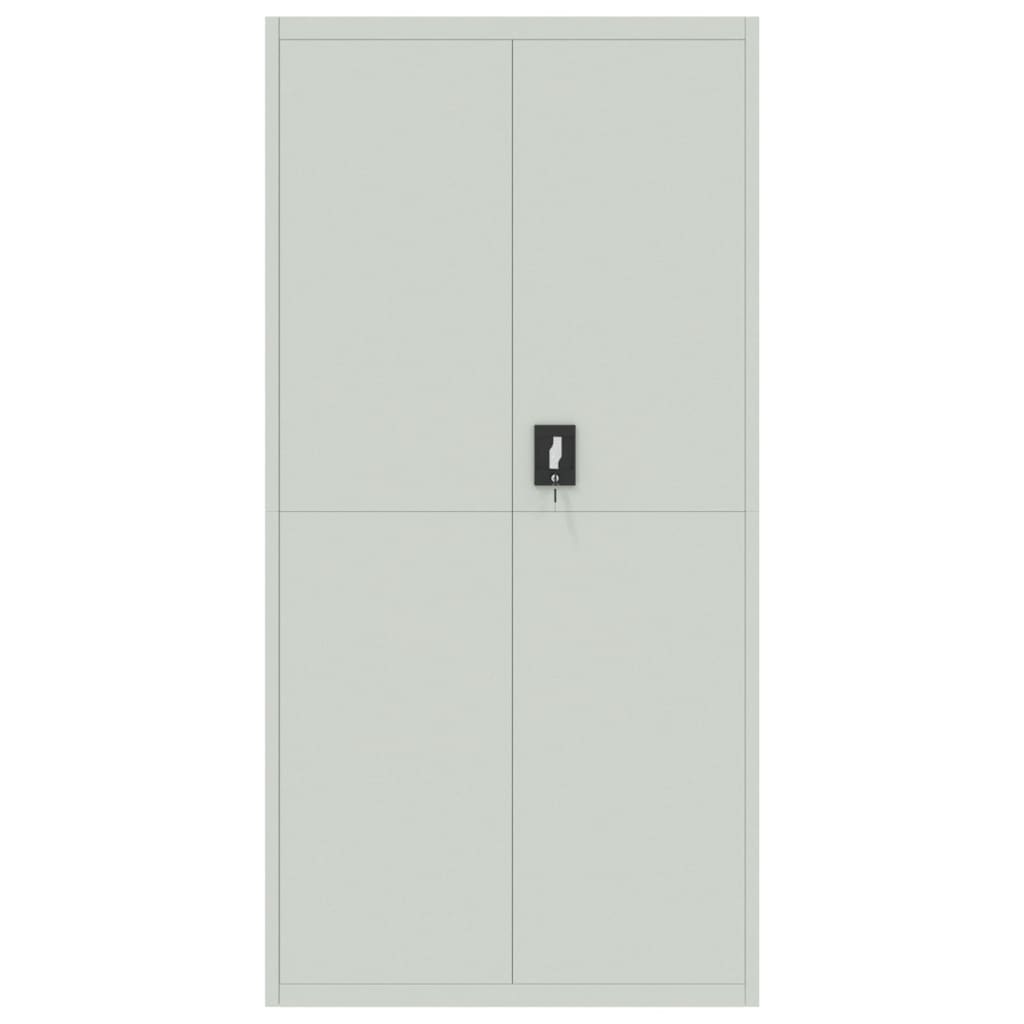 Classeur gris clair 90x40x180 cm acier - XIOS