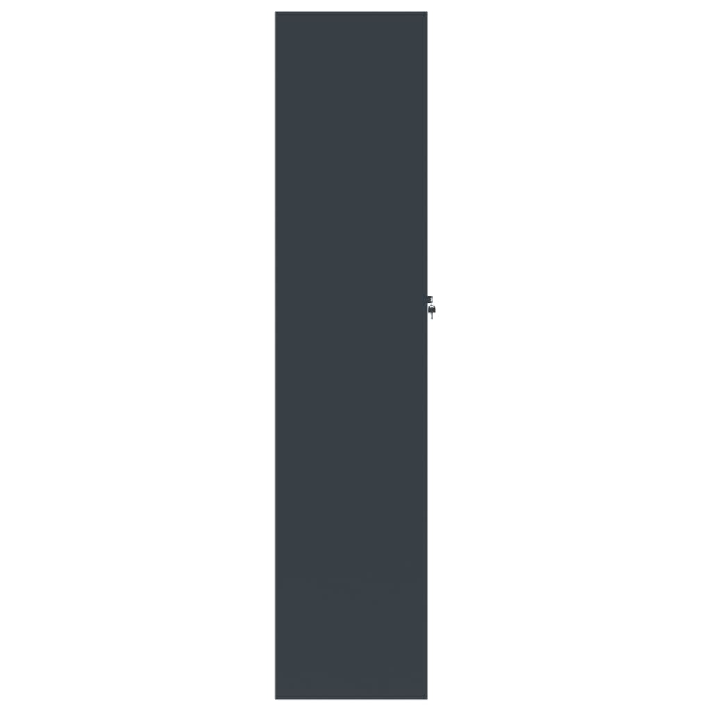 Classeur anthracite 90x40x180 cm Acier - XIOS