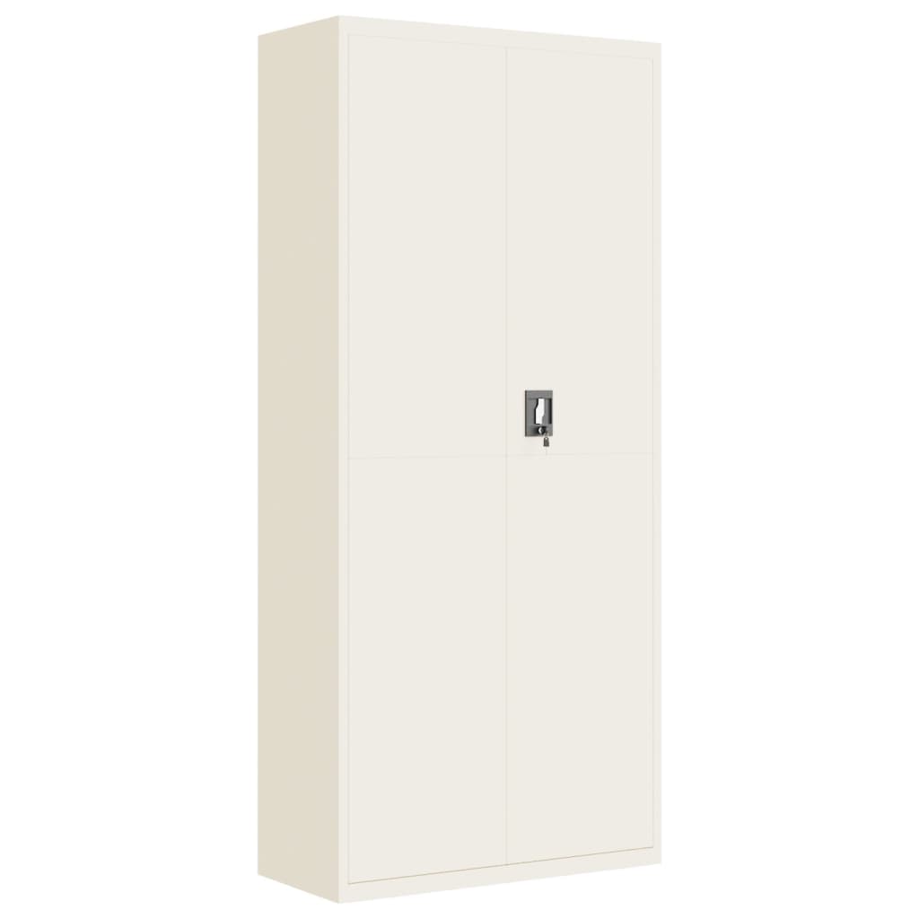 Classeur blanc 90x40x200 cm acier - XIOS