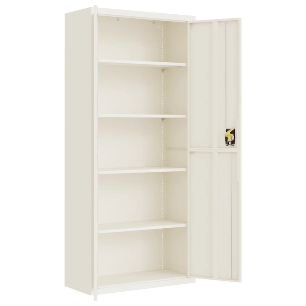 Classeur blanc 90x40x200 cm acier - XIOS