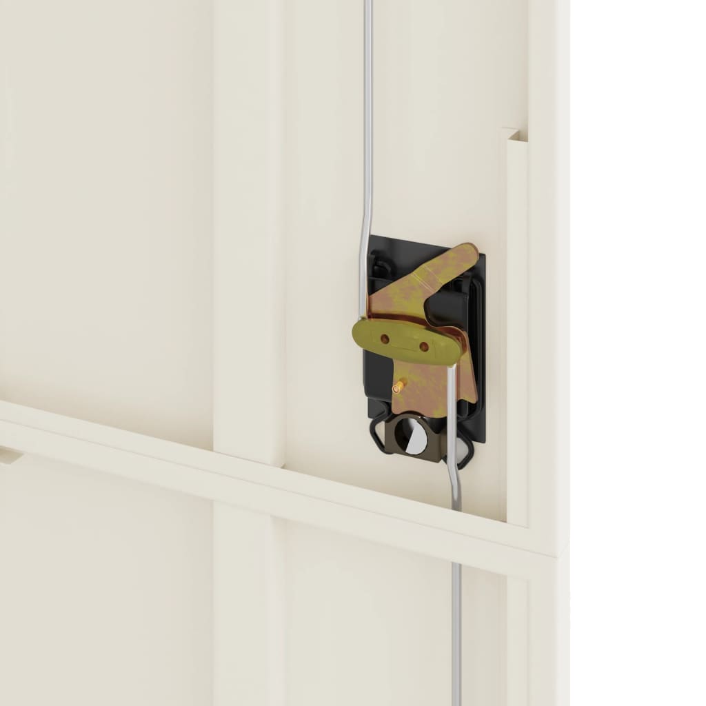 Classeur blanc 90x40x200 cm acier - XIOS