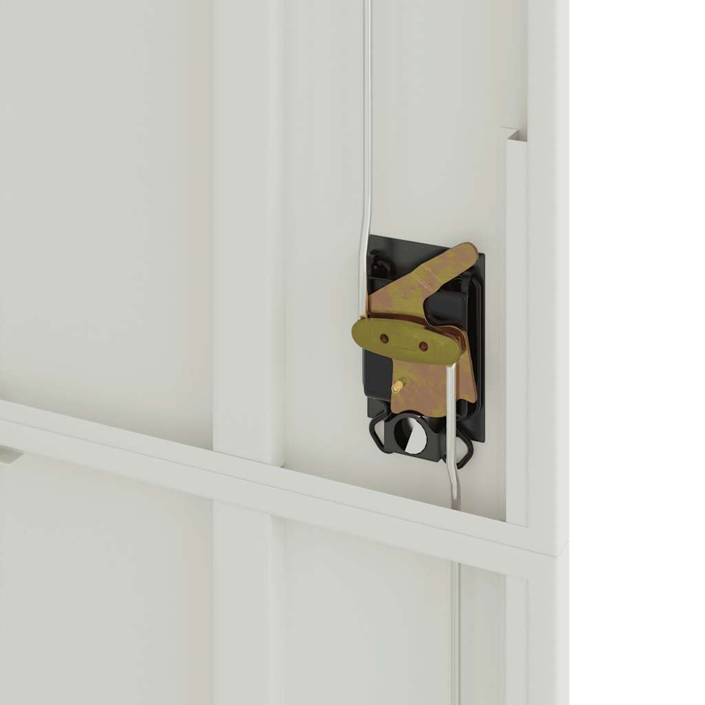 Classeur gris clair 90x40x200 cm acier - XIOS