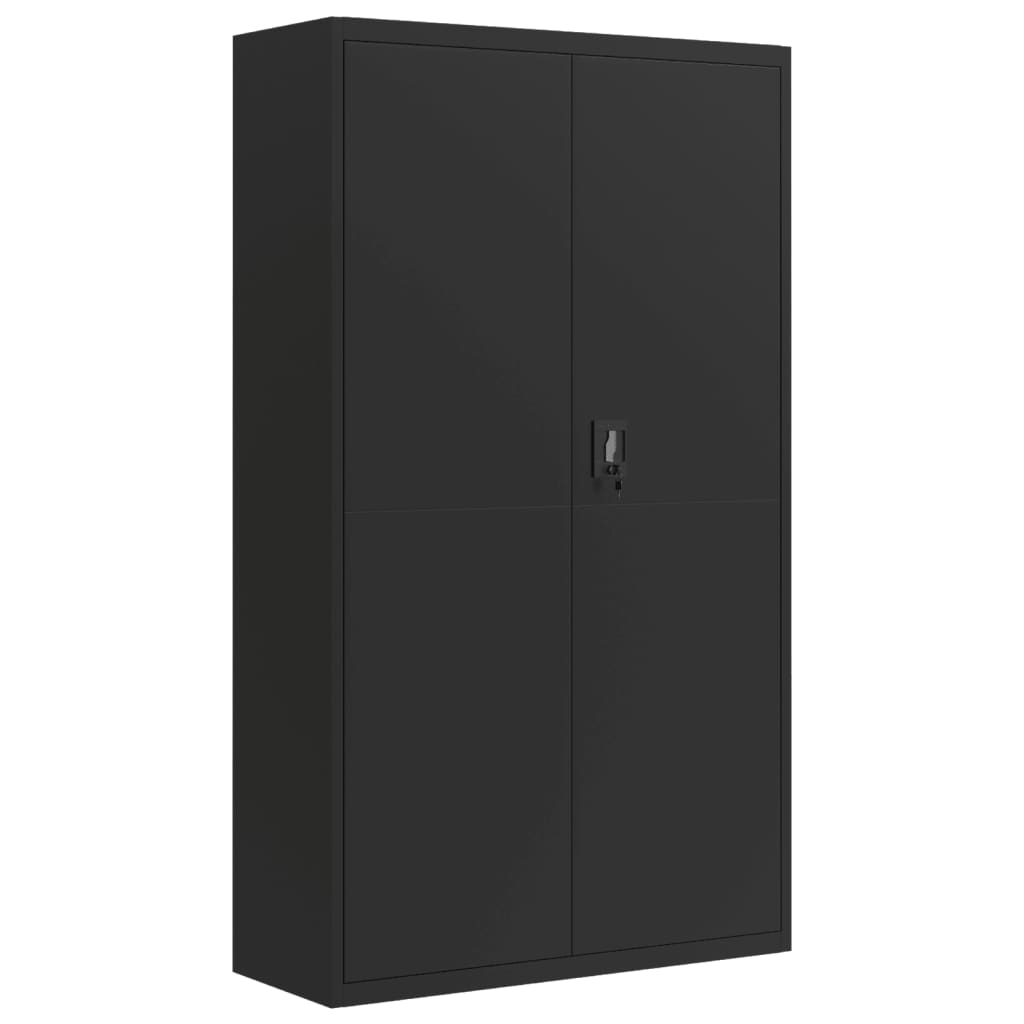 Classeur noir 105x40x180 cm acier - XIOS