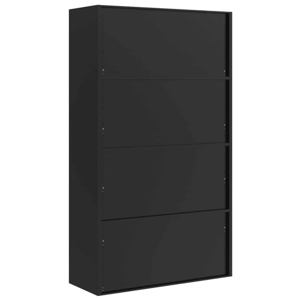 Classeur noir 105x40x180 cm acier - XIOS
