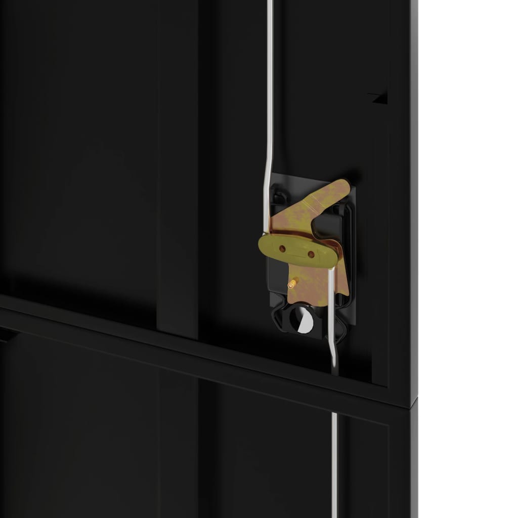 Classeur noir 105x40x180 cm acier - XIOS