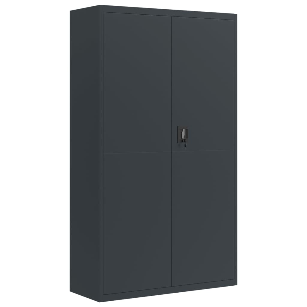 Classeur anthracite 105x40x180 cm acier