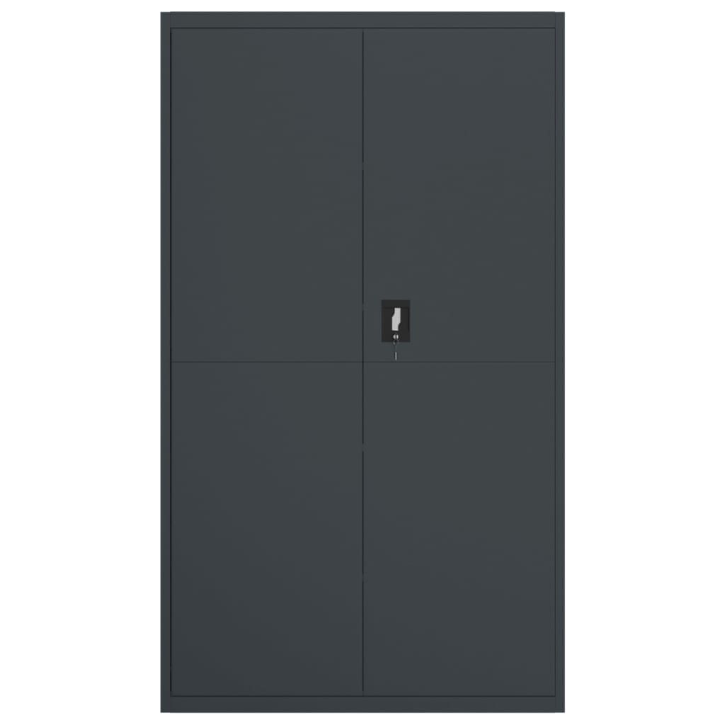 Classeur anthracite 105x40x180 cm acier