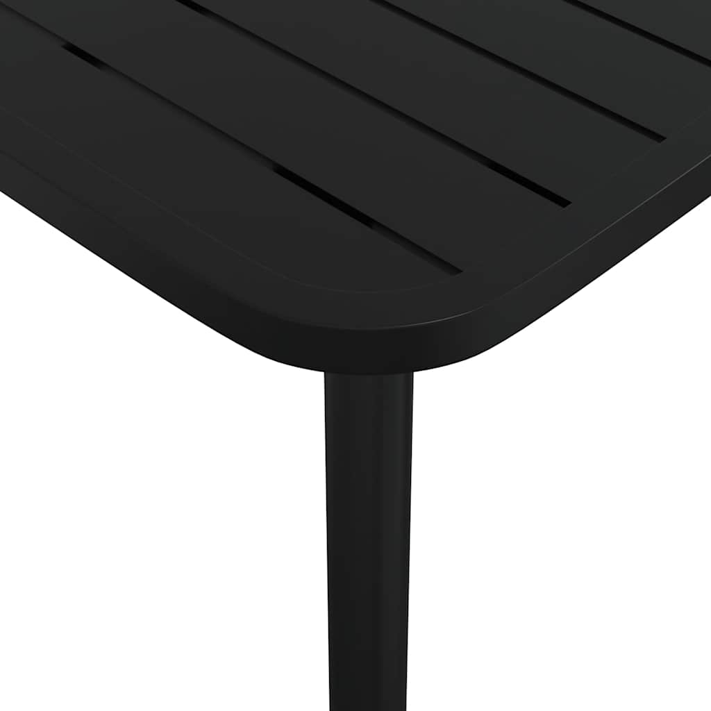 Ensemble à manger de jardin 5 pcs anthracite acier