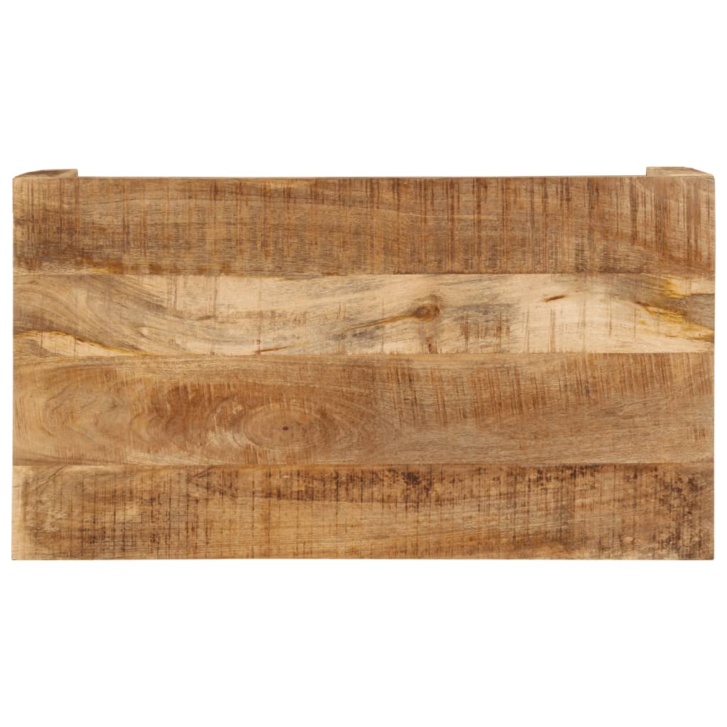 Table basse 100x55x40 cm bois de manguier massif - XIOS