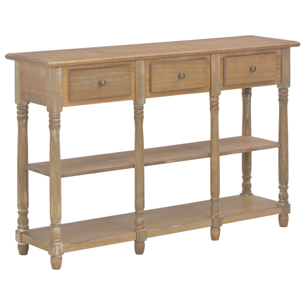 Table console 110x30x76 cm bois d'ingénierie - XIOS