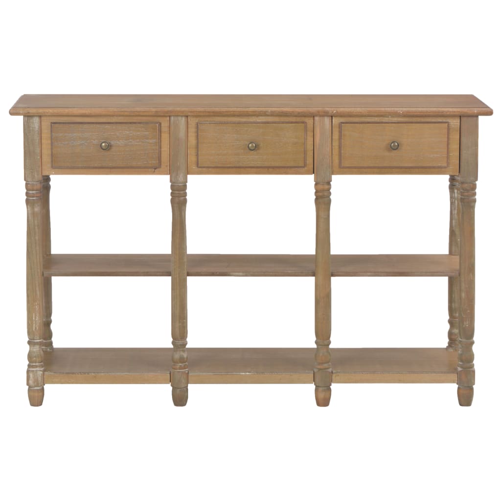 Table console 110x30x76 cm bois d'ingénierie - XIOS