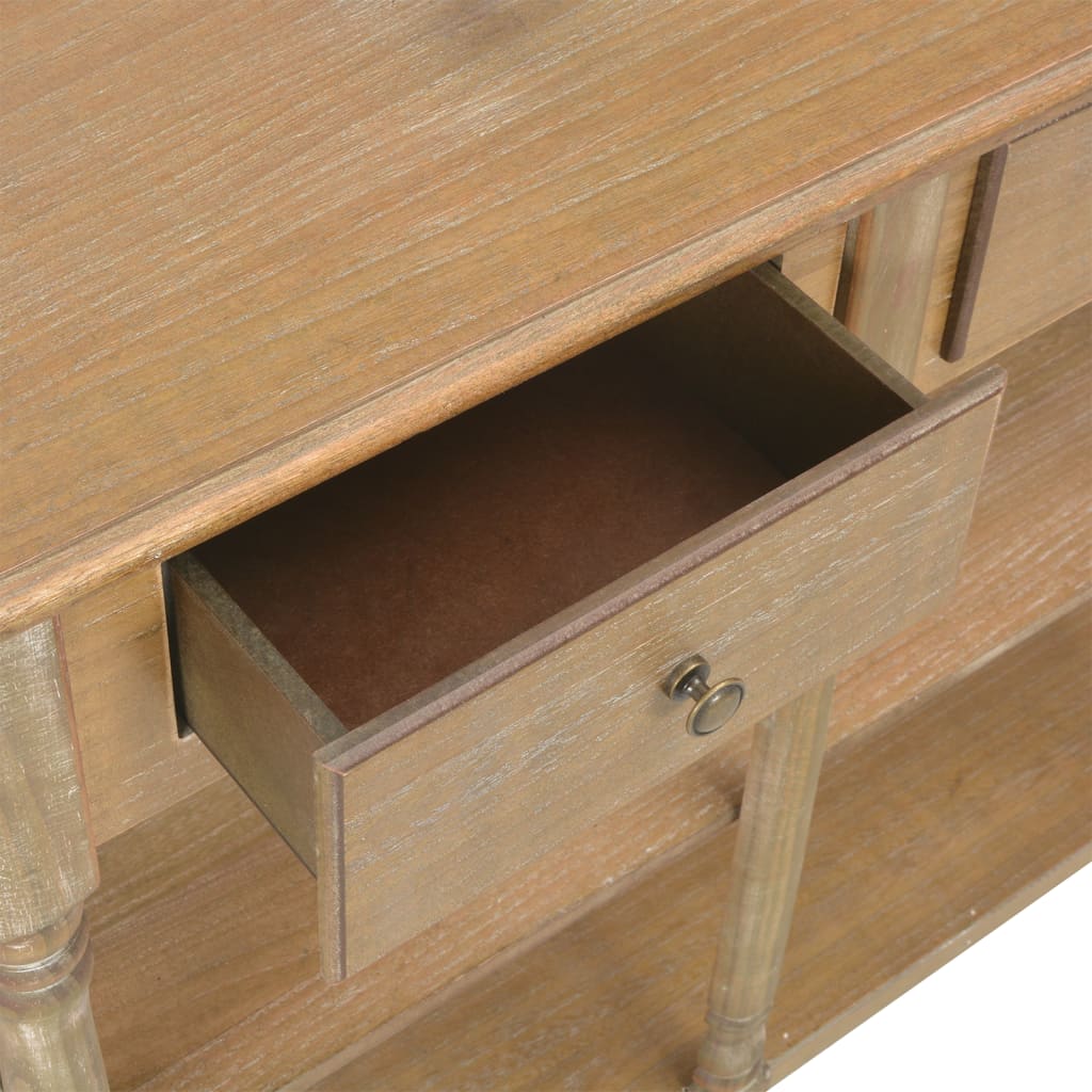Table console 110x30x76 cm bois d'ingénierie - XIOS