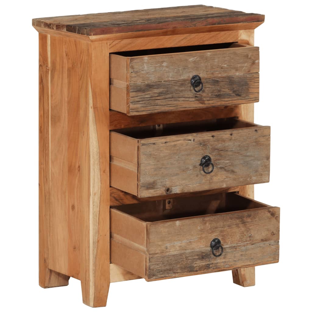 Armoire latérale 55x33x75 cm bois massif d'acacia - XIOS