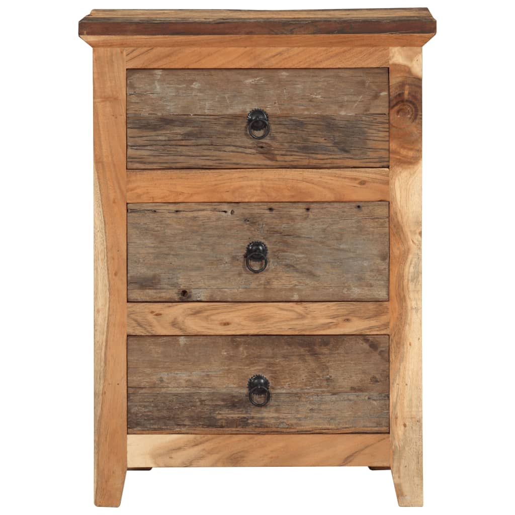 Armoire latérale 55x33x75 cm bois massif d'acacia - XIOS