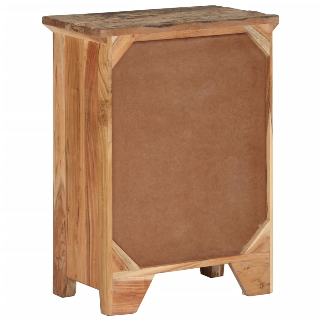 Armoire latérale 55x33x75 cm bois massif d'acacia - XIOS