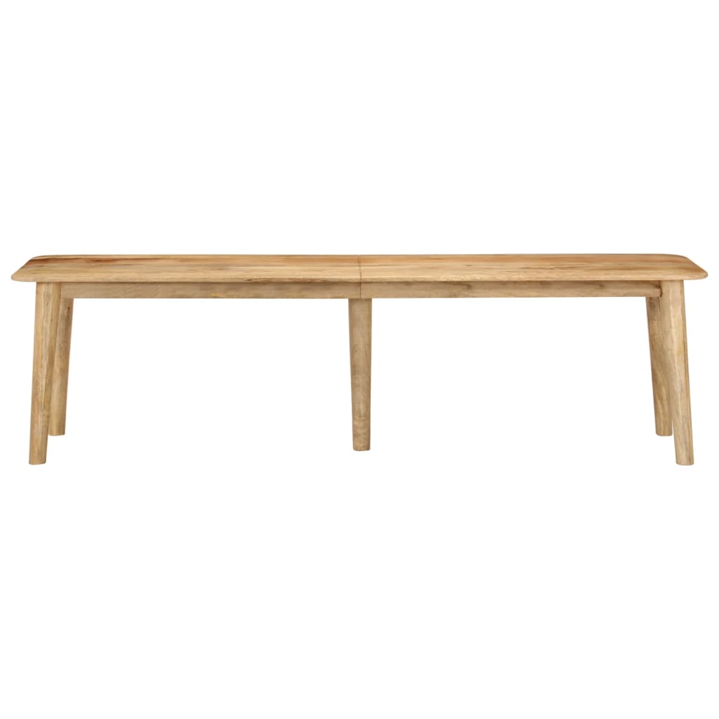 Banc 160x40x45 cm bois massif de manguier