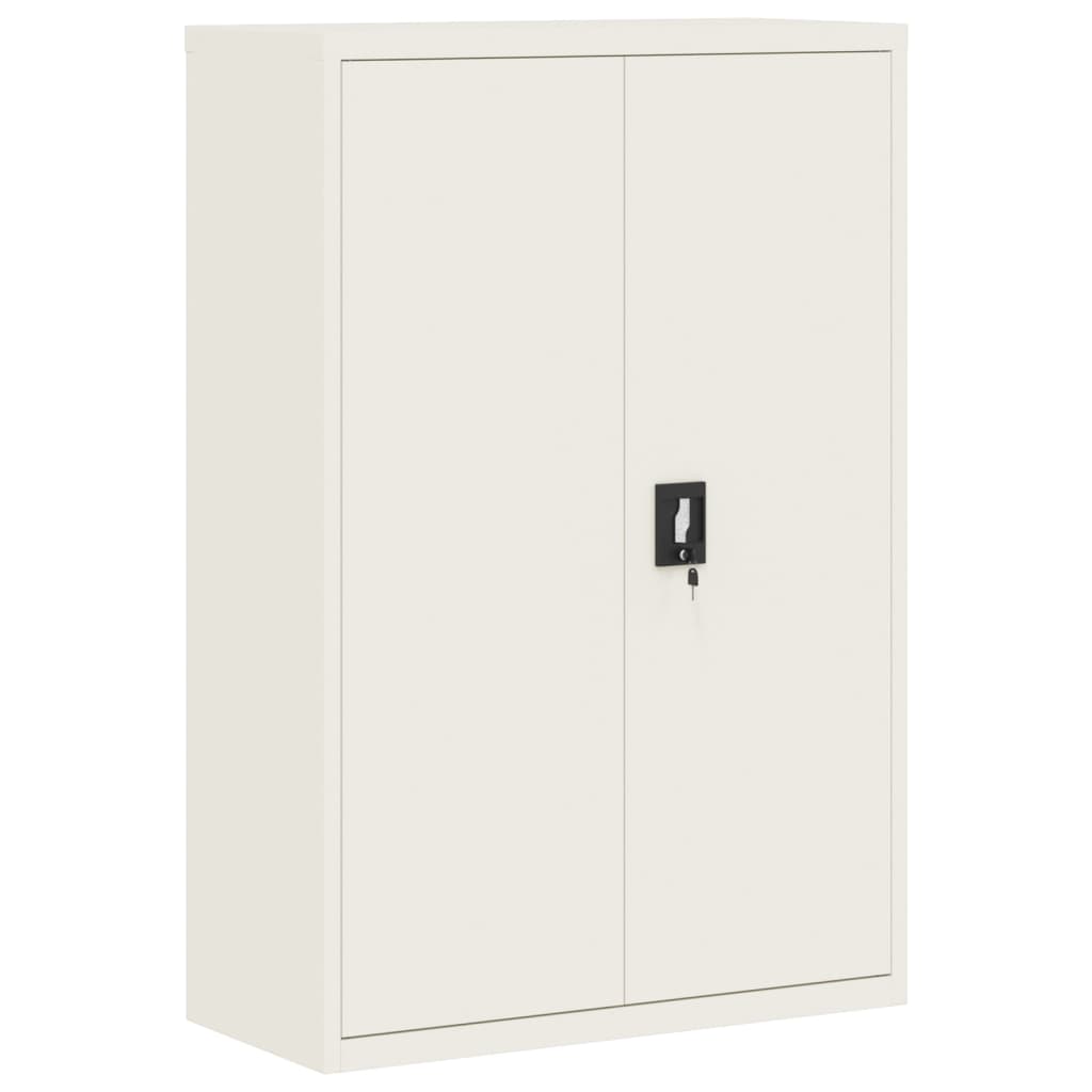 Classeur blanc 90x40x180 cm acier