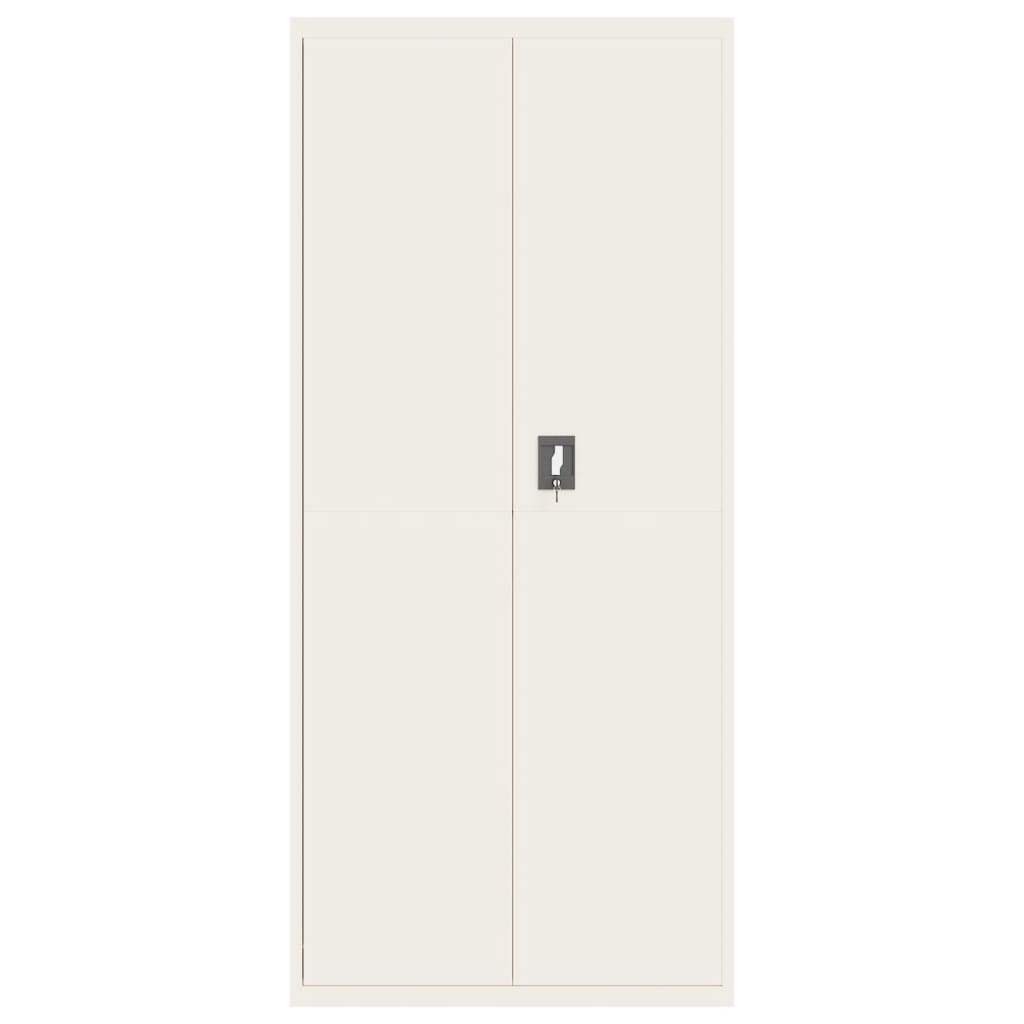 Classeur blanc 90x40x240 cm acier - XIOS