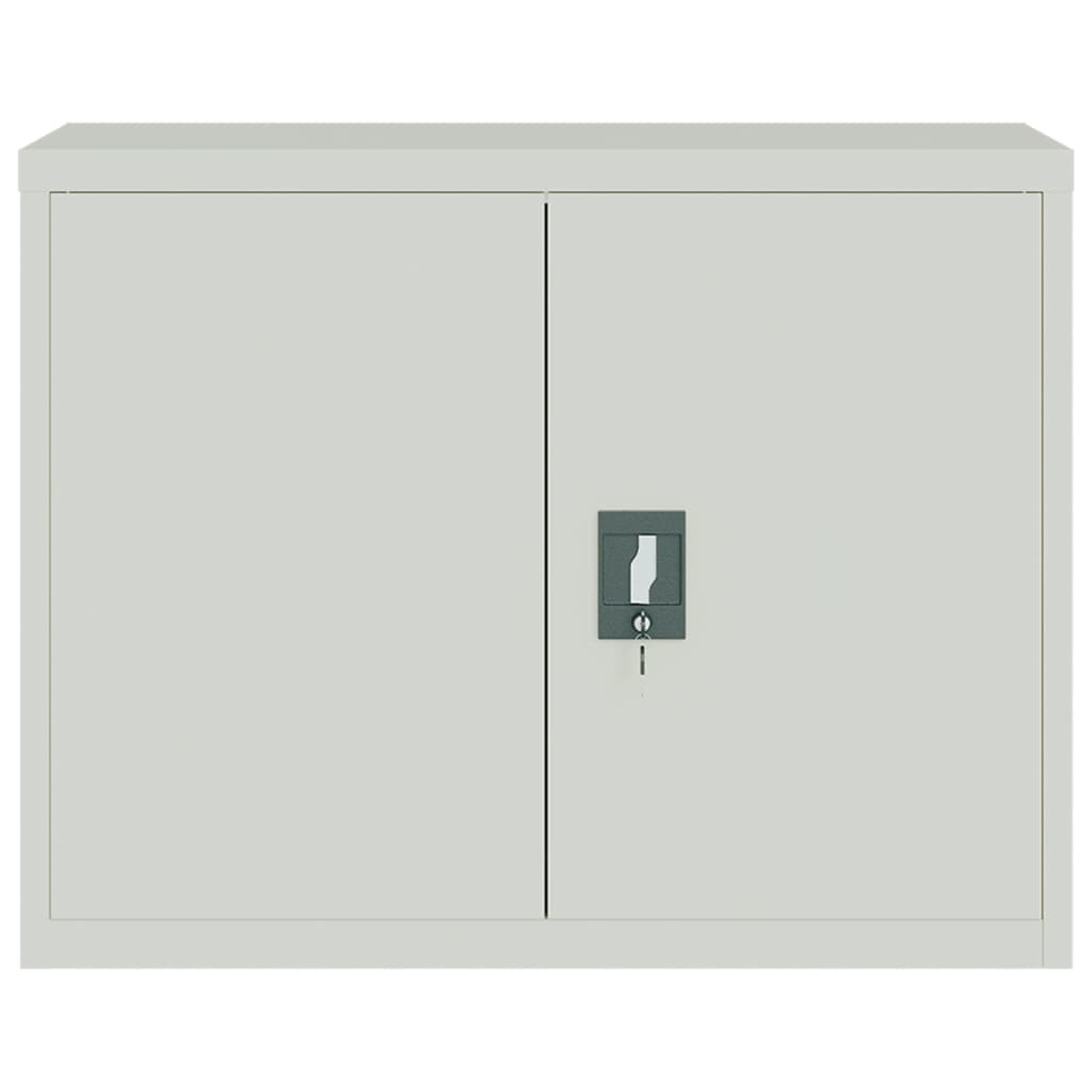 Classeur gris clair 90x40x110 cm acier - XIOS