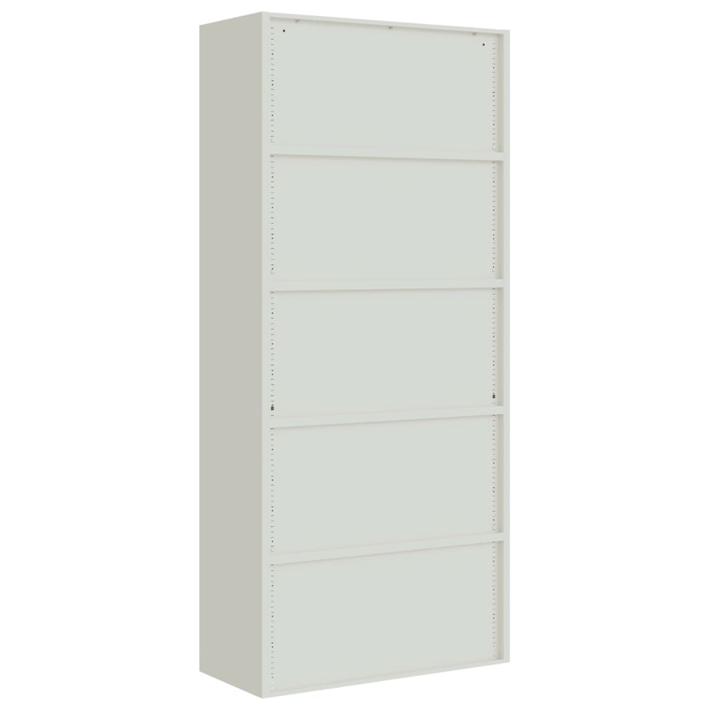 Classeur gris clair 90x40x240 cm acier - XIOS