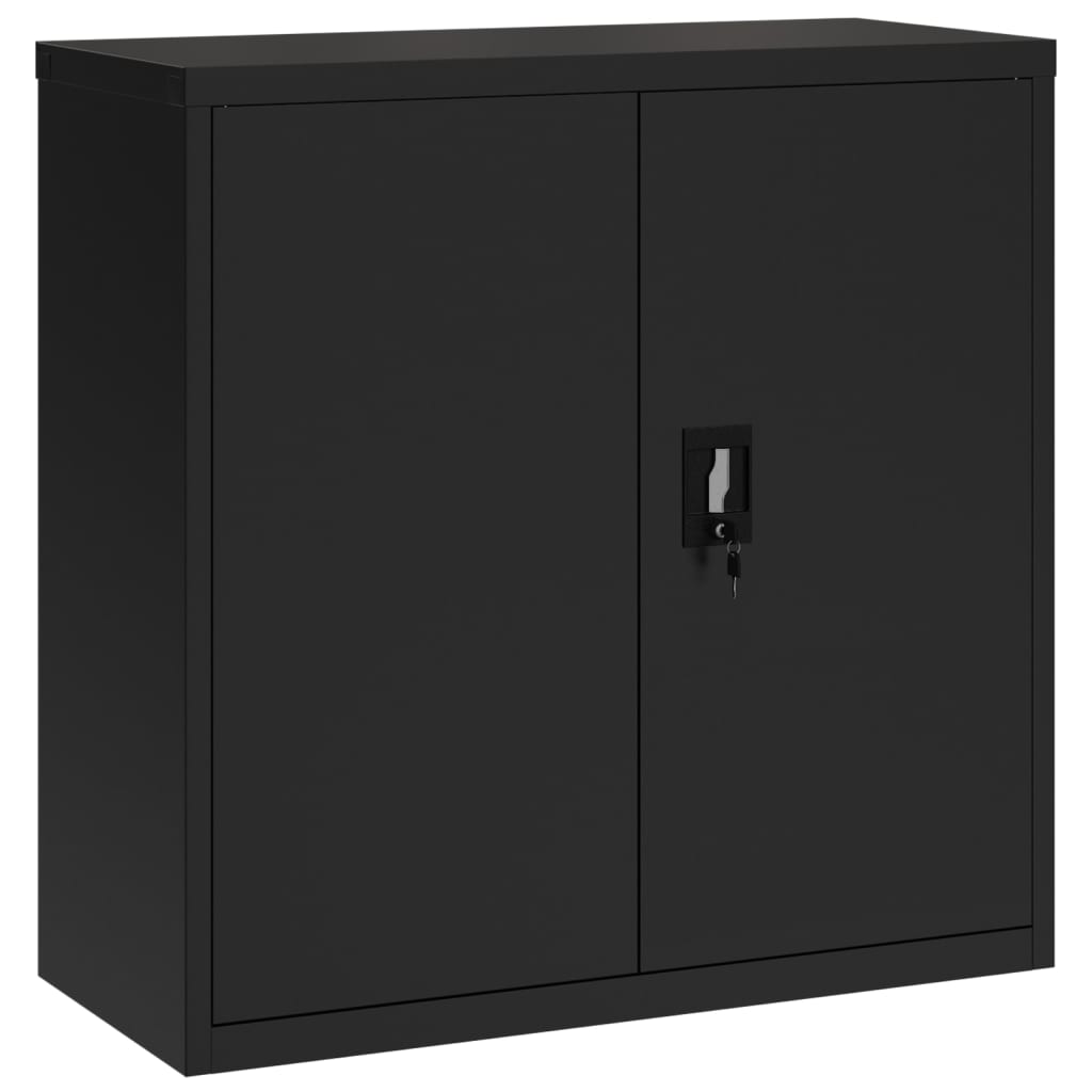 Classeur noir 90x40x130 cm acier - XIOS