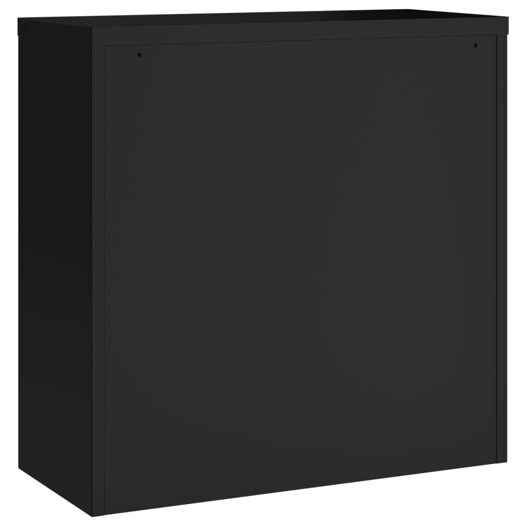 Classeur noir 90x40x130 cm acier - XIOS
