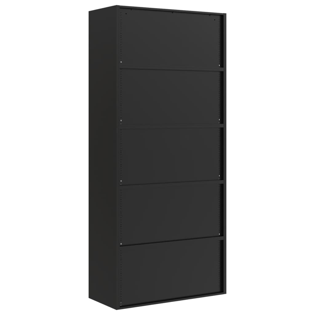 Classeur noir 90x40x240 cm acier - XIOS