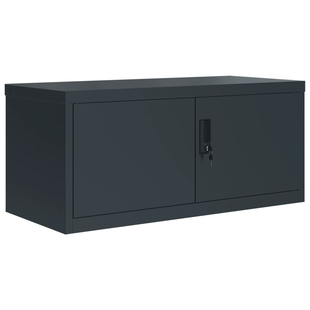 Classeur anthracite 90x40x110 cm acier - XIOS