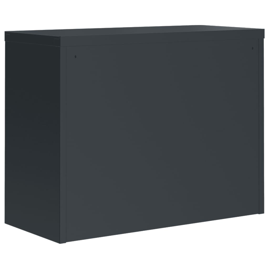 Classeur anthracite 90x40x110 cm acier - XIOS
