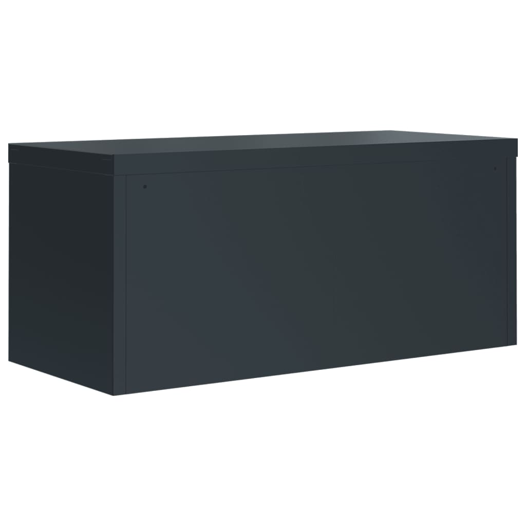 Classeur anthracite 90x40x145 cm acier - XIOS