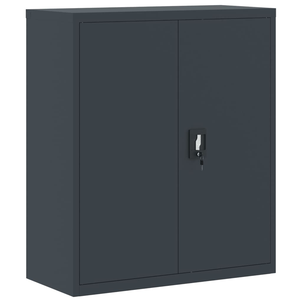 Classeur anthracite 90x40x145 cm acier - XIOS