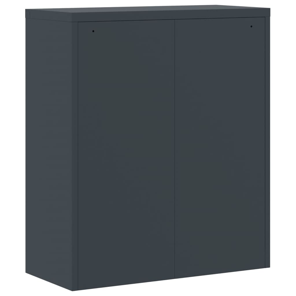 Classeur anthracite 90x40x145 cm acier - XIOS