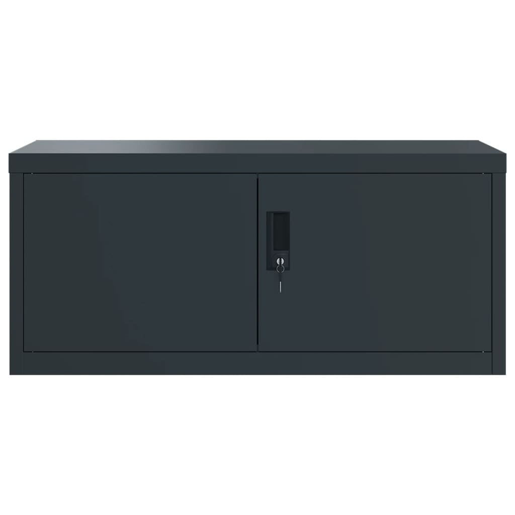 Classeur anthracite 90x40x240 cm acier - XIOS