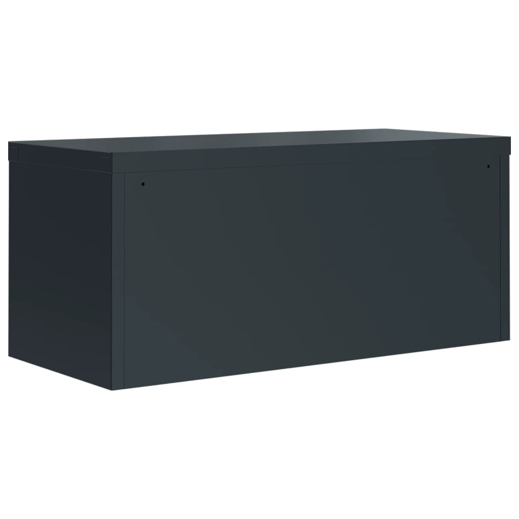Classeur anthracite 90x40x240 cm acier - XIOS