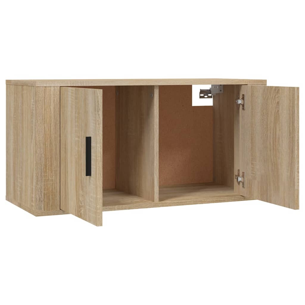 Meubles TV muraux 3 pcs chêne sonoma 80x34,5x40 cm - XIOS