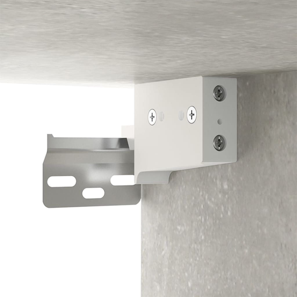 Meubles TV muraux 3 pcs gris béton 100x34,5x40 cm - XIOS