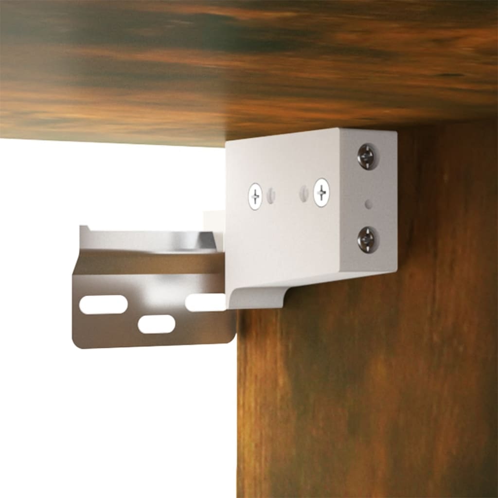 Meubles TV muraux 3 pcs chêne fumé 100x34,5x40 cm - XIOS