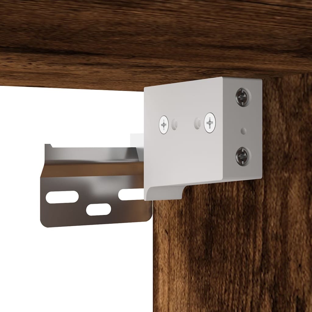 Ensemble de meubles TV 2 pcs Chêne fumé Bois d'ingénierie - XIOS