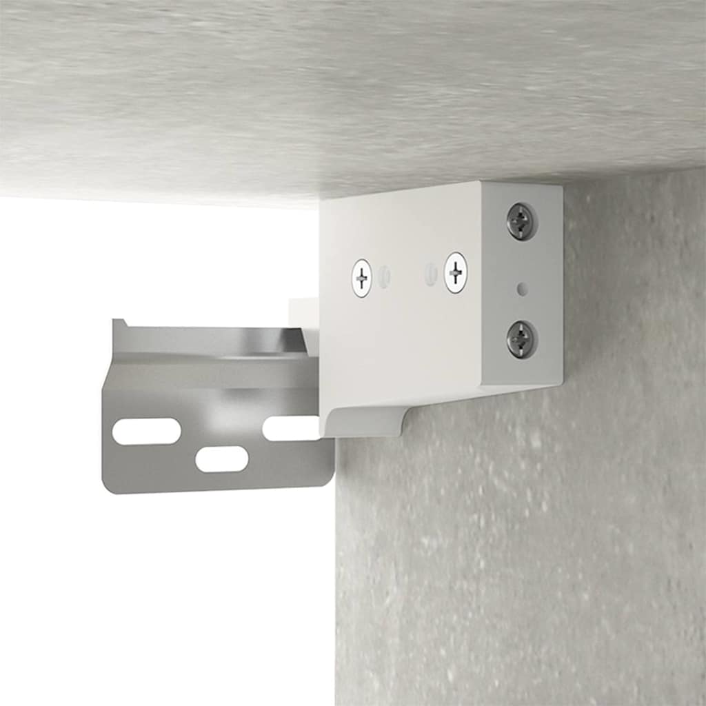 Ensemble de meubles TV 2 pcs gris béton bois d'ingénierie - XIOS