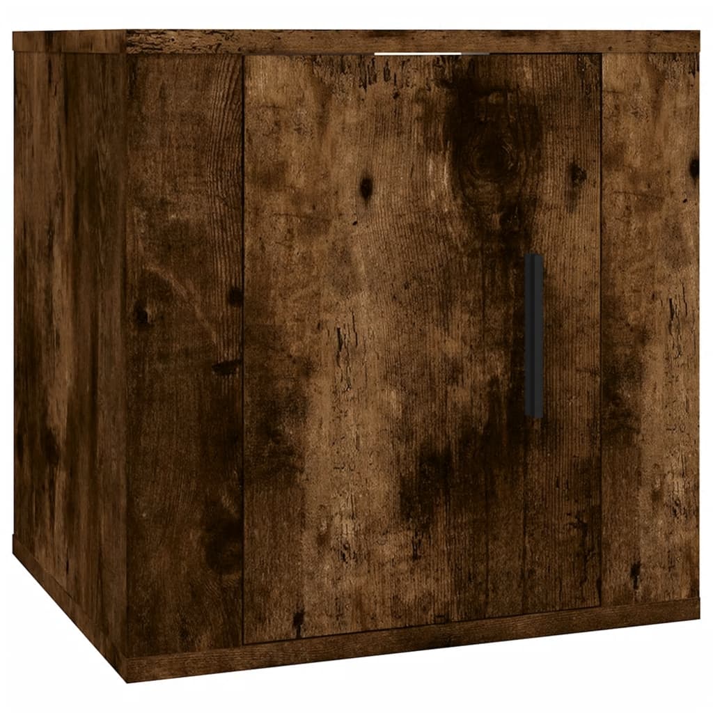 Ensemble de meubles TV 2 pcs Chêne fumé Bois d'ingénierie - XIOS